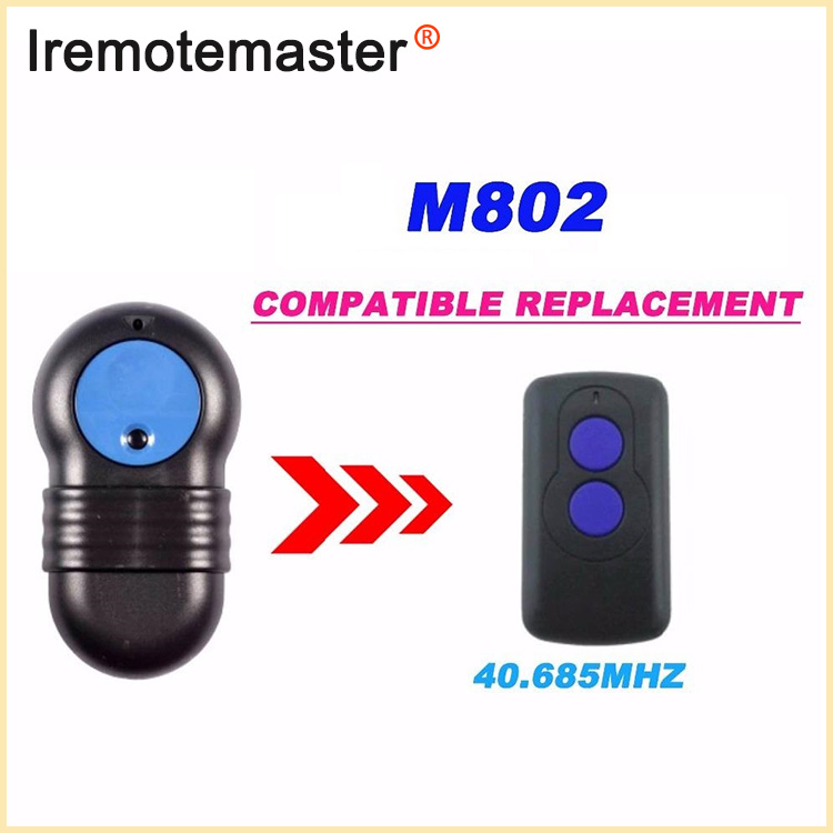 M802 Blue Garage Door Remote Prolift 230T/430R දුරස්ථ පාලකය සඳහා